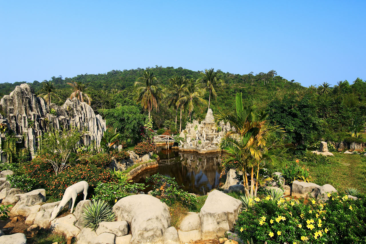 Suoi Chanhin kuumat lähteet, Phu Quoc, Vietnam