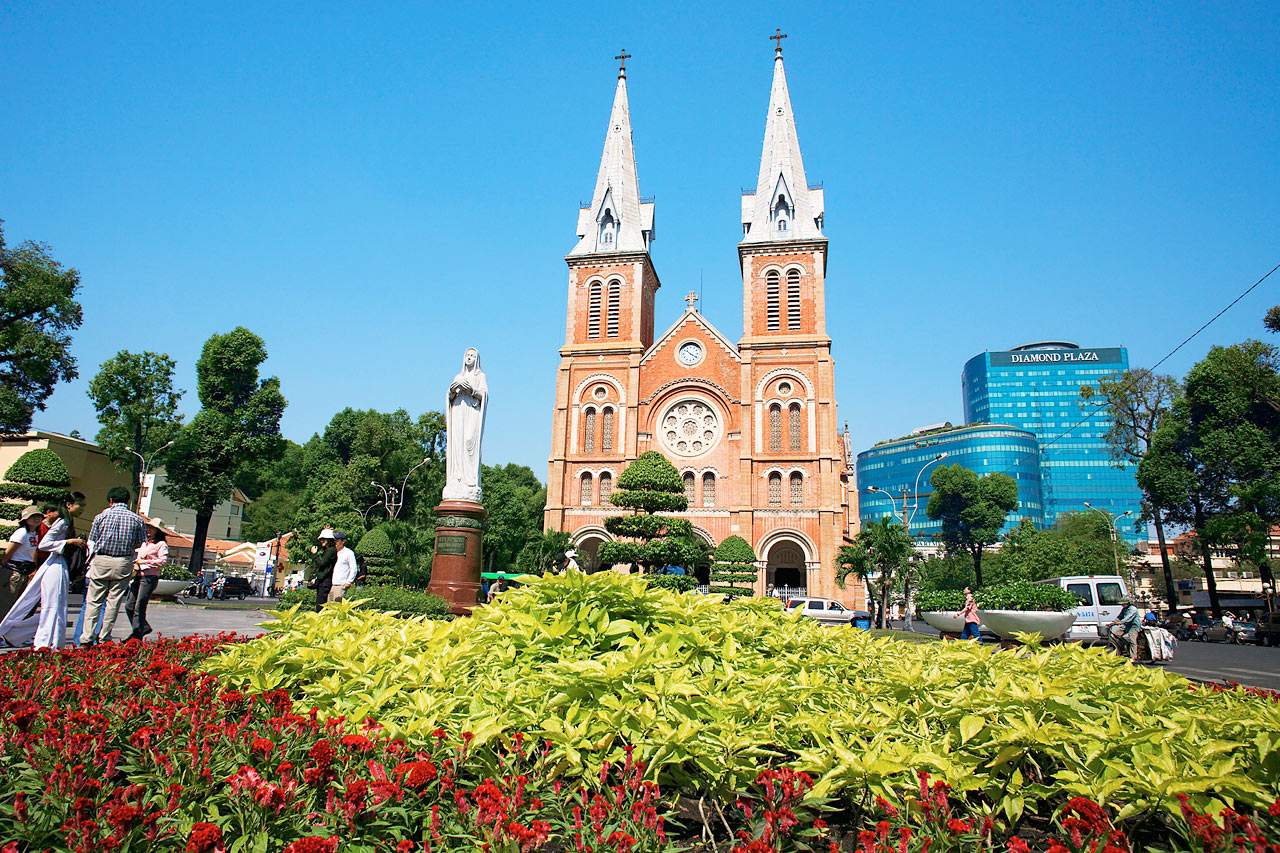 Notre Dame Cathedral, Saigon (Ho Chi Min City), Vietnam
