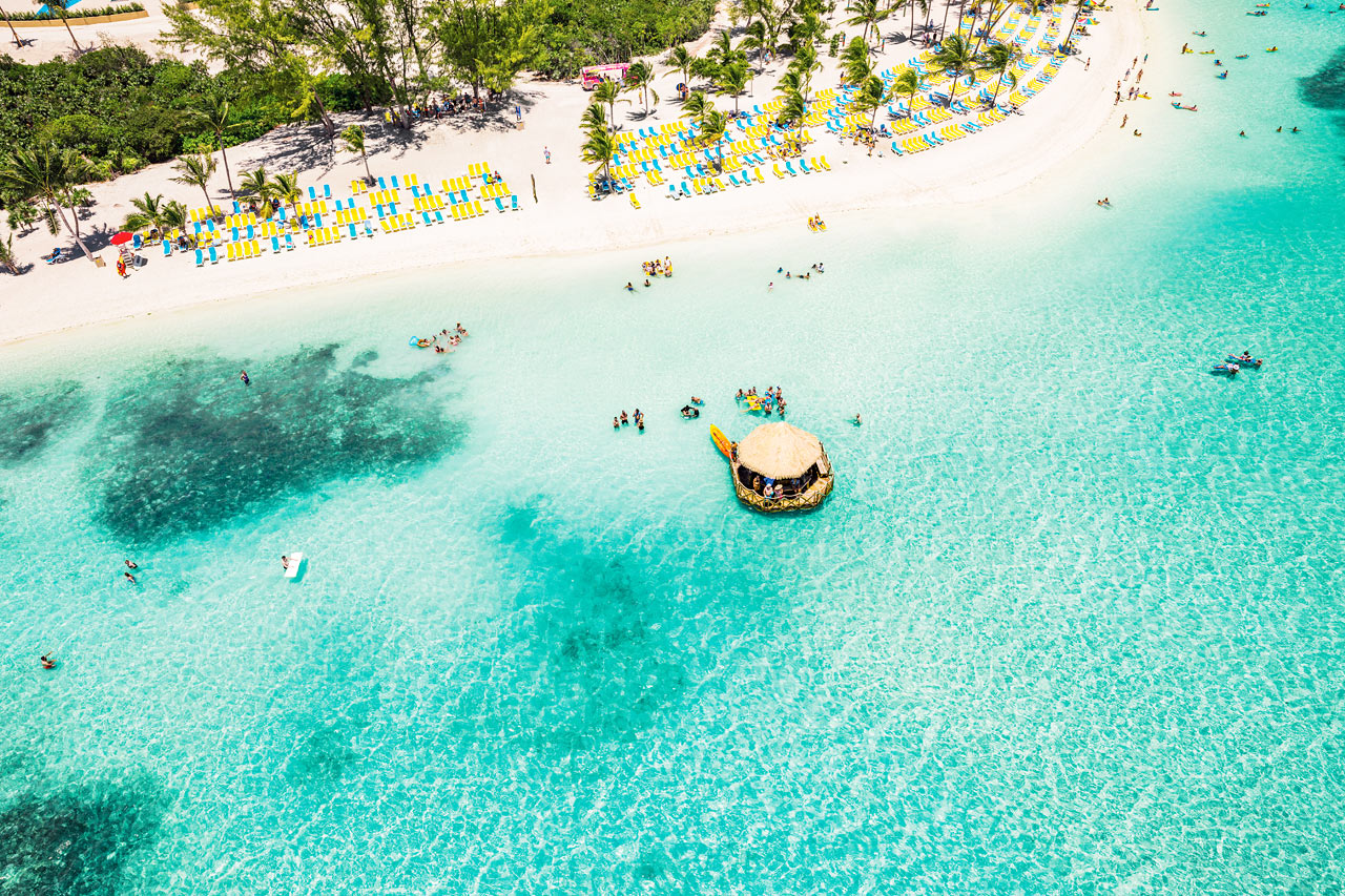 Risteily - Läntinen Karibia & Perfect Day 7 yötä - Coco Cay, Bahamasaaret