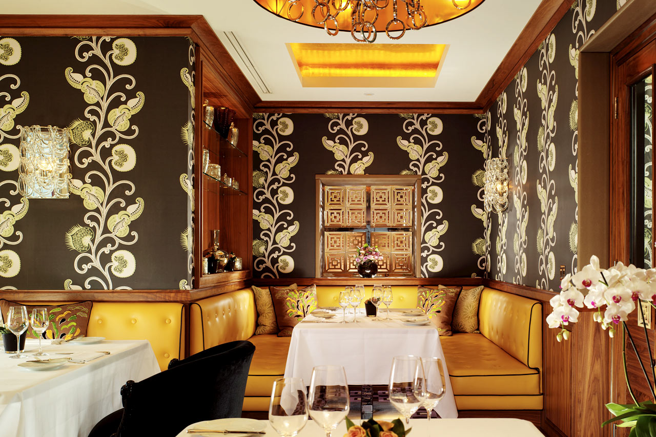 Hotellin palkittu Seven Park Place -ravintola