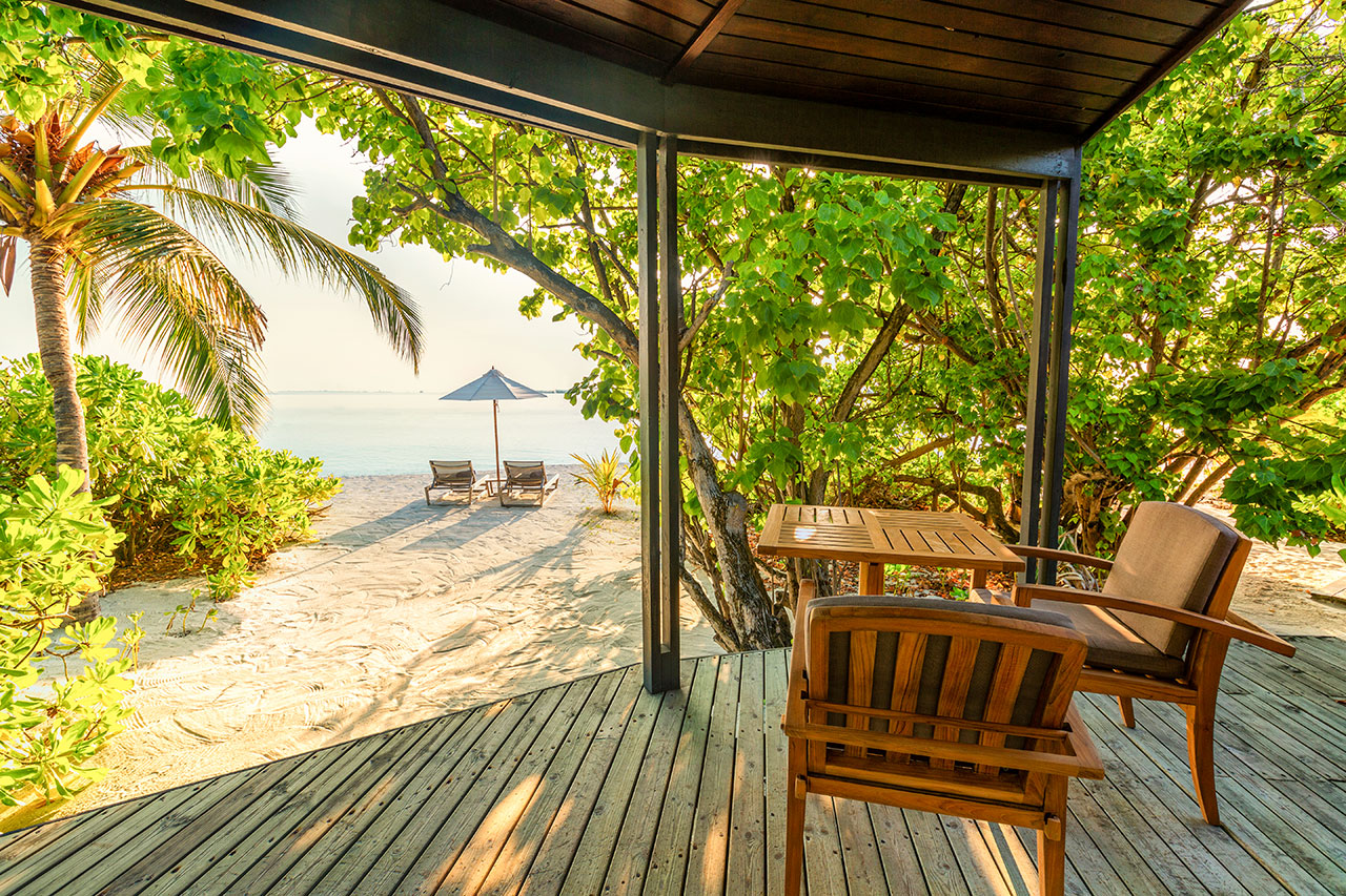 Kahden hengen Jacuzzi Beach Villa -huone