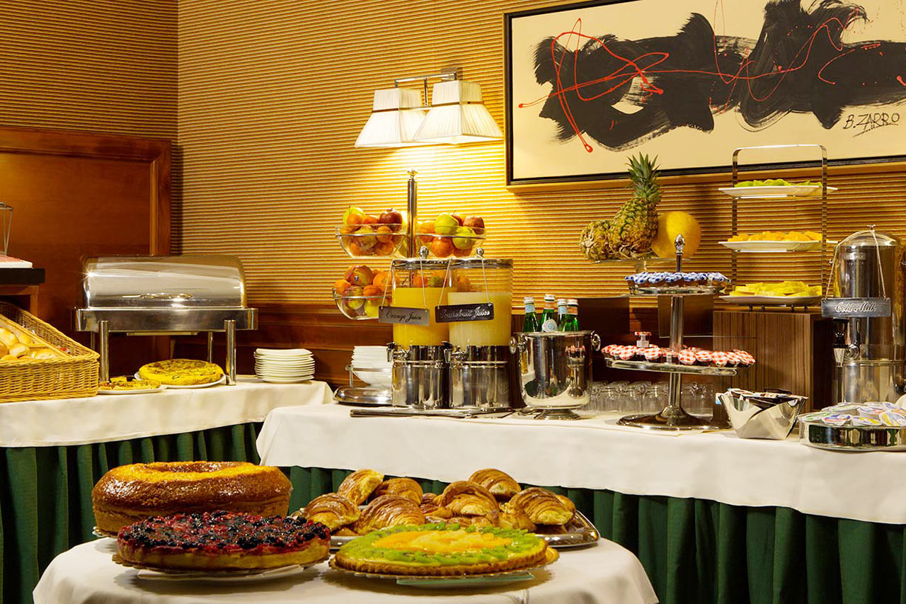Aamiaisbuffet