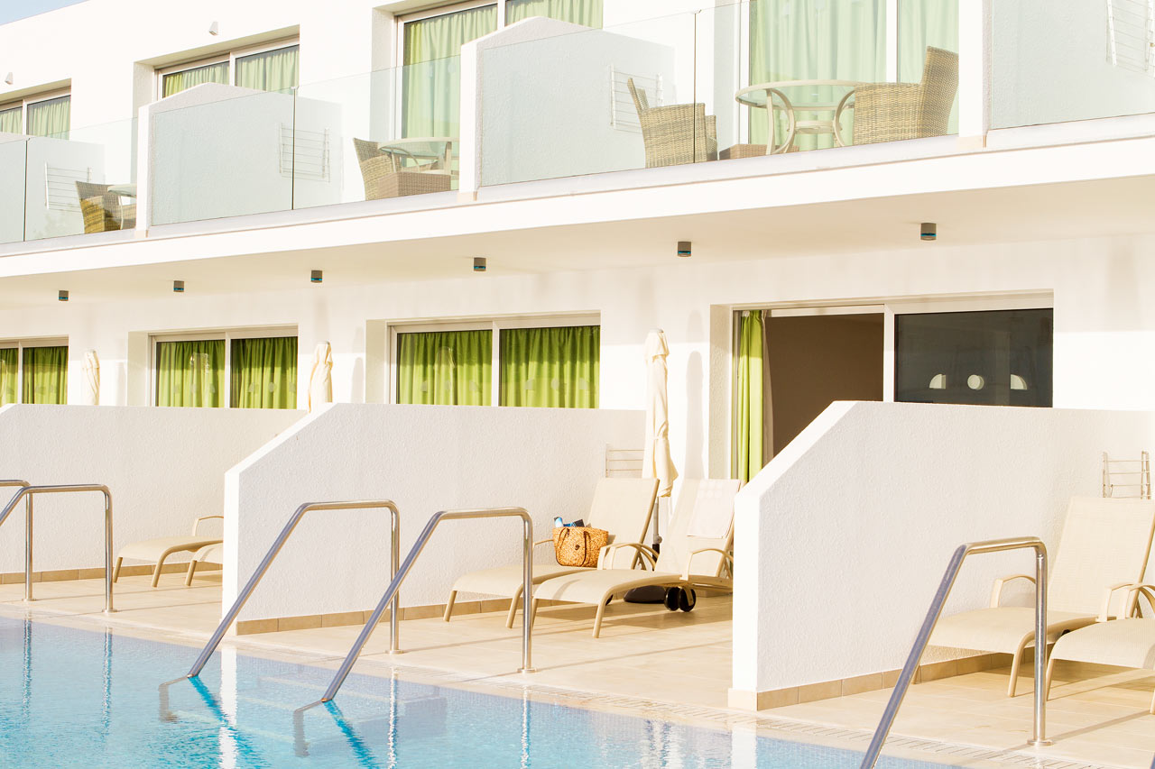 Prime Pool Suite, 1 huone, terassilta pääsy yksityiseen, jaettuun altaaseen