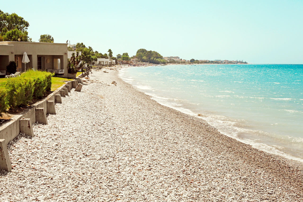 Sunprime Miramare Beachin edustalla oleva ranta