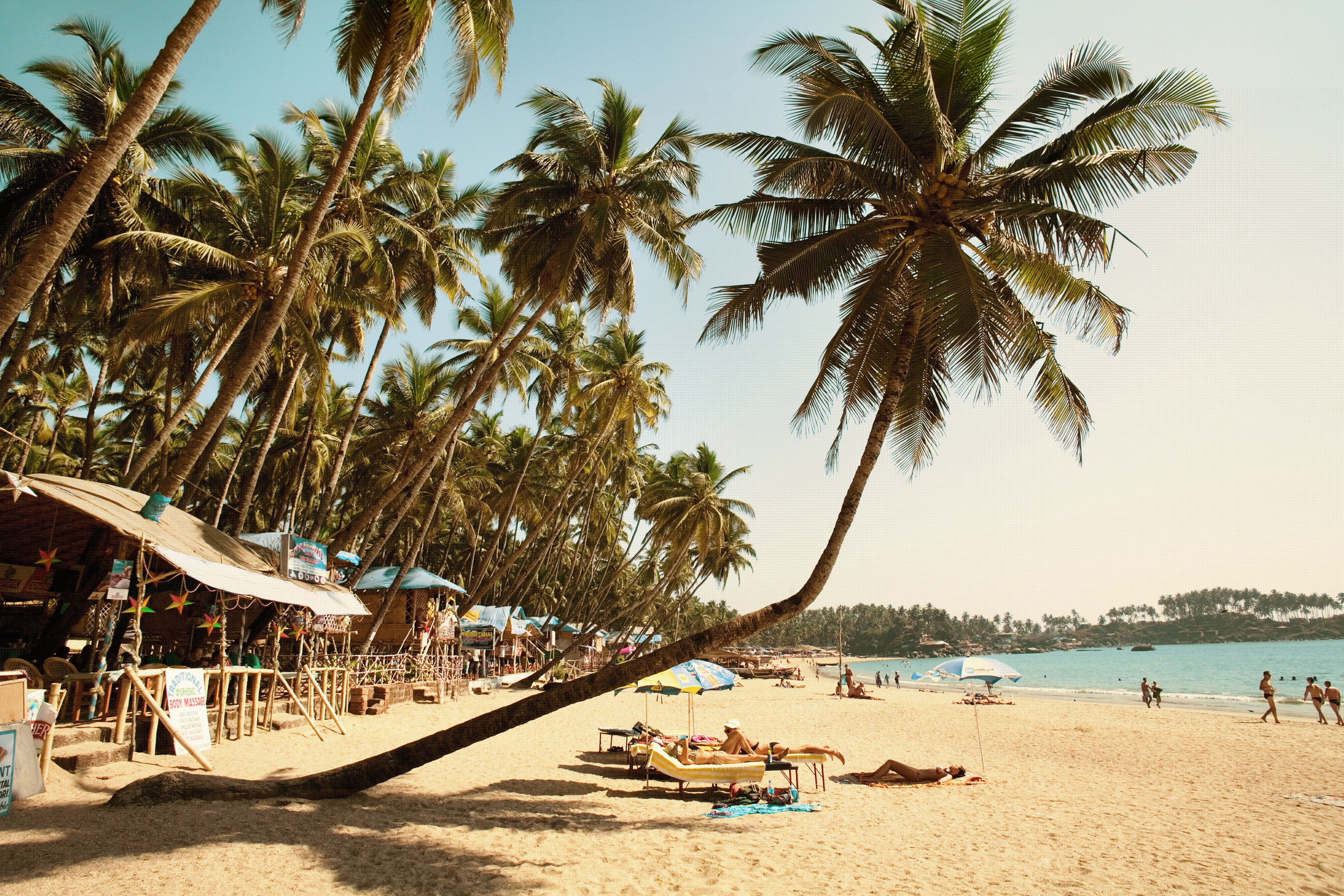 Palolem Beach Etelä-Goassa