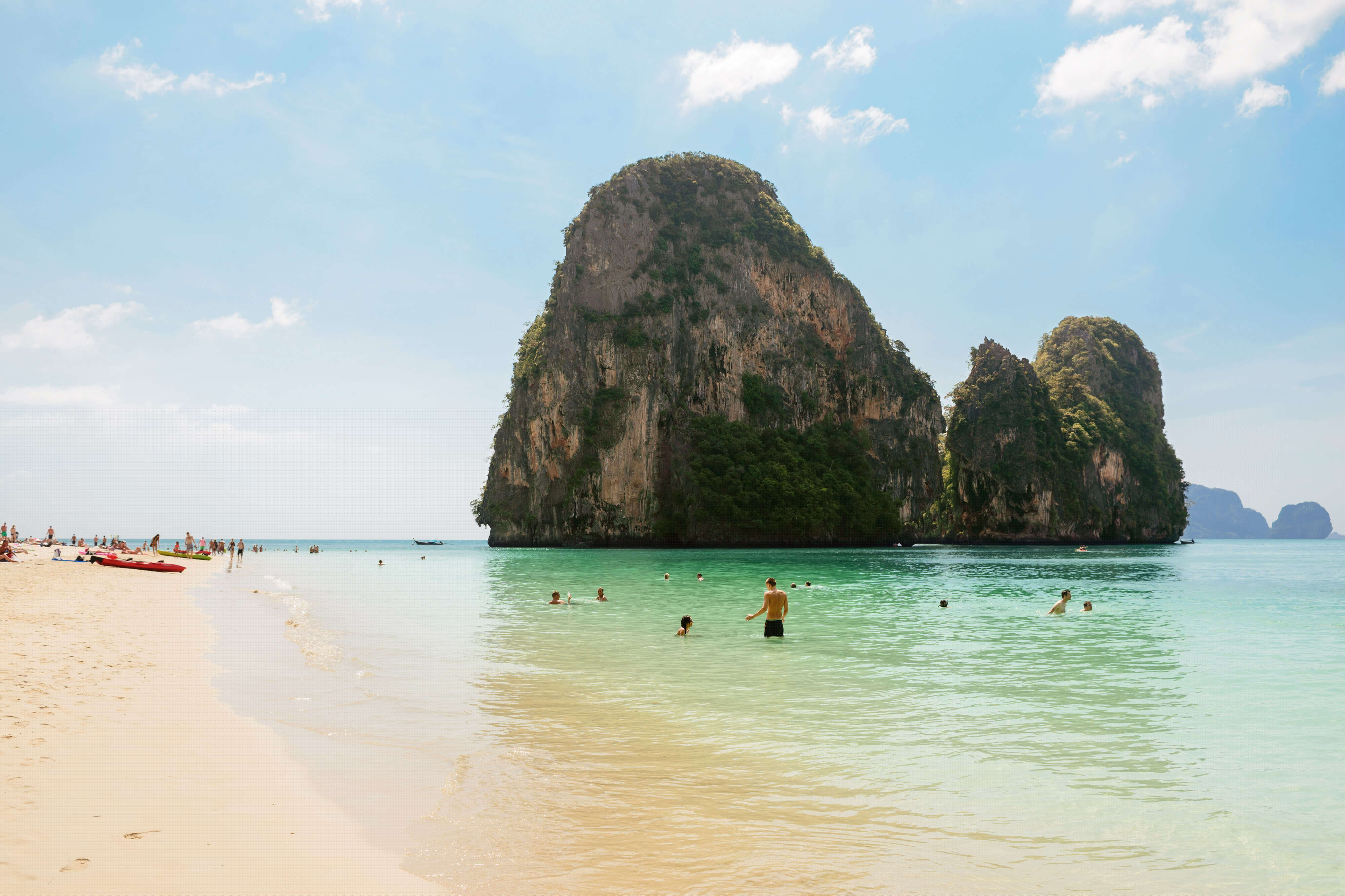 Railay Beach, Krabi, Thaimaa
