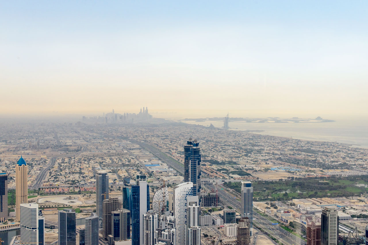 Näköala "At the top" Burj Khalifassa