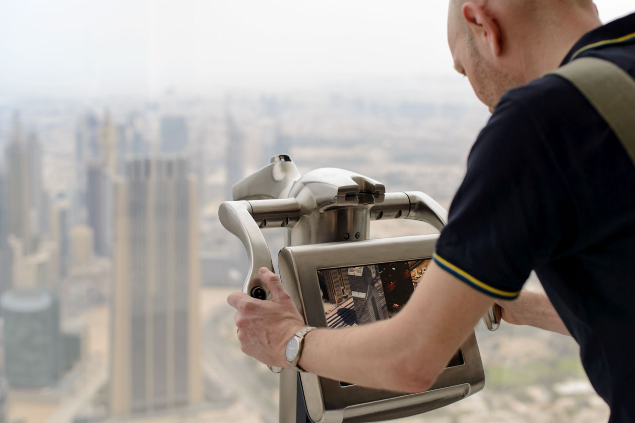 Näköala Burj Khalifasta, Downtown Dubai