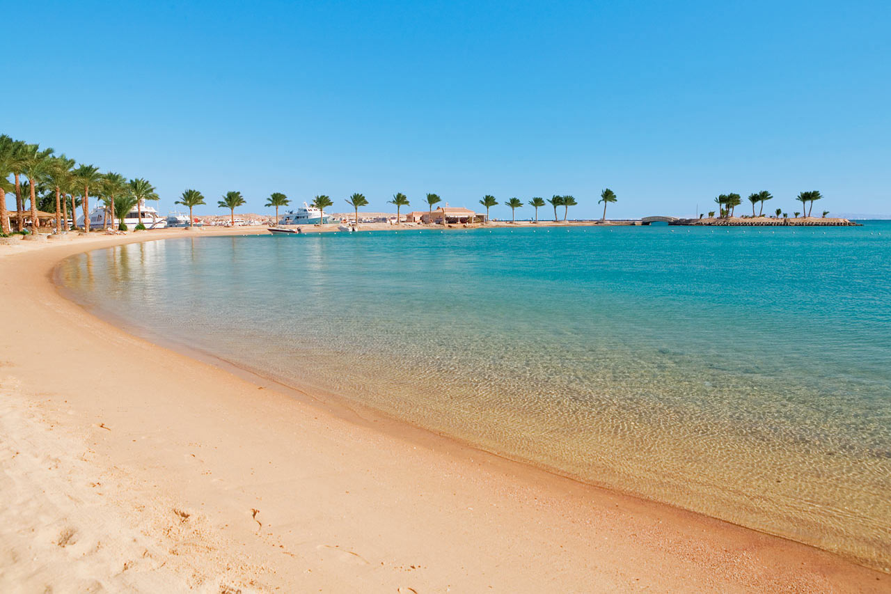 Hotelli Intercontinentalin oma ranta, New Hurghada
