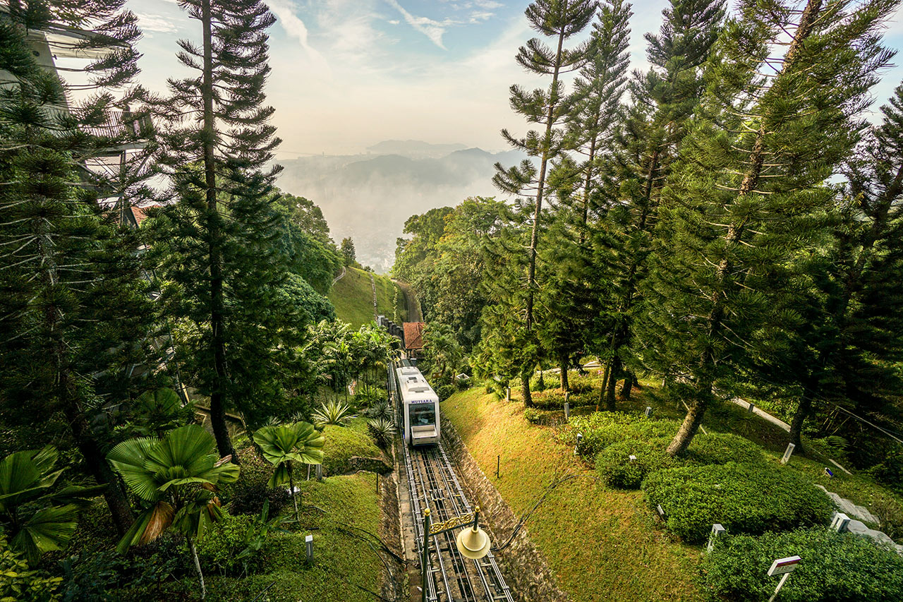 Näköalapaikka Penang Hill -vuorella