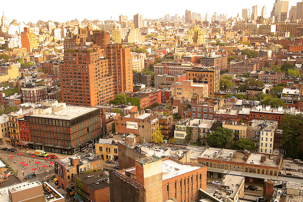 New Yorkin houkuttelevia maisemia