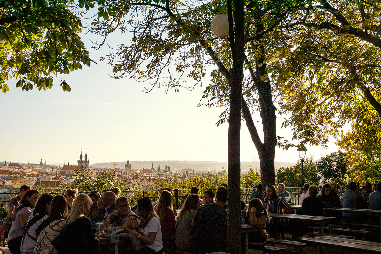 Letná Beer Gardenin terassi