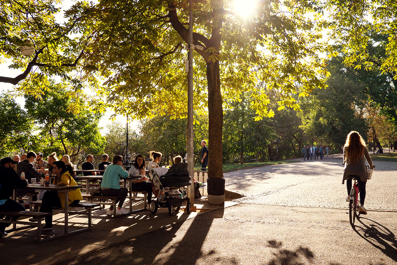Letná Beer Gardenin terassi