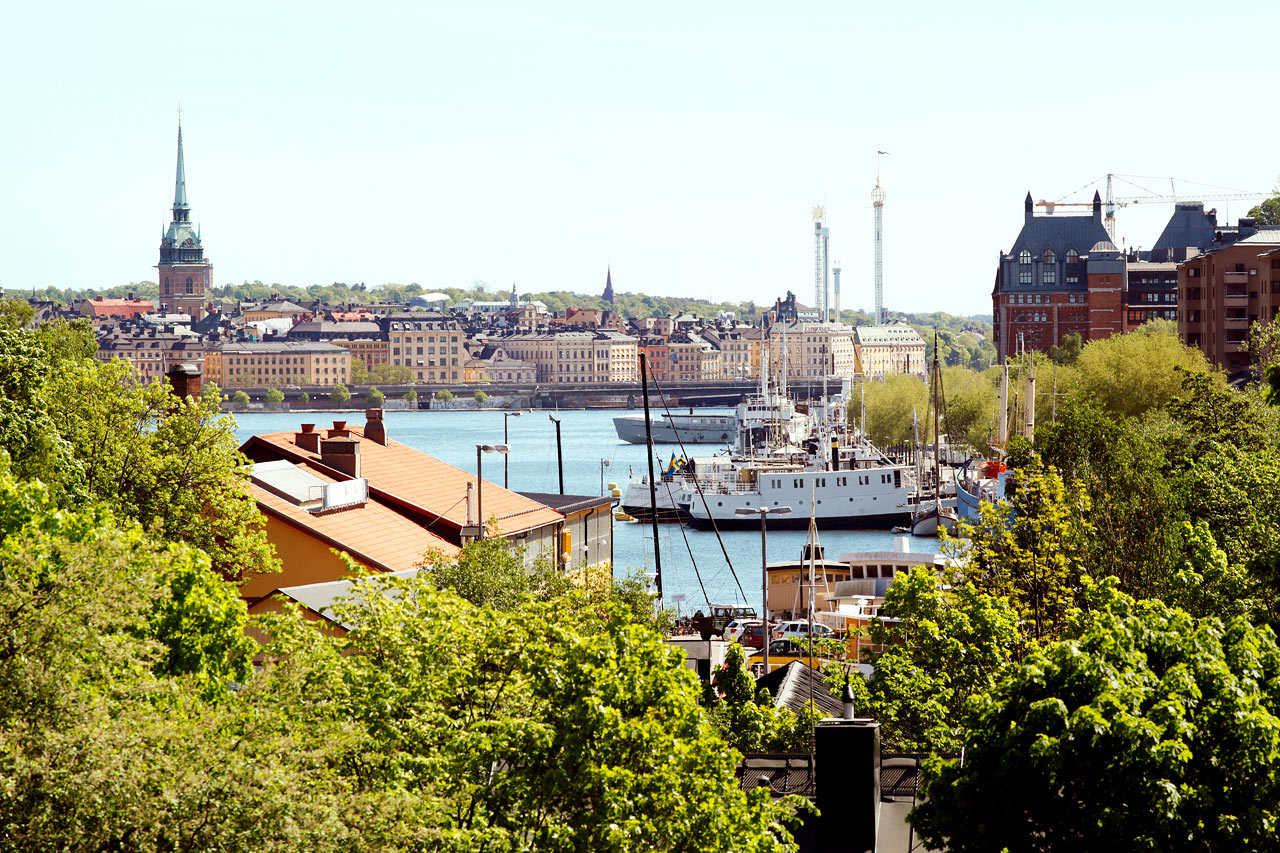 Näkymä Västerbron-sillalta