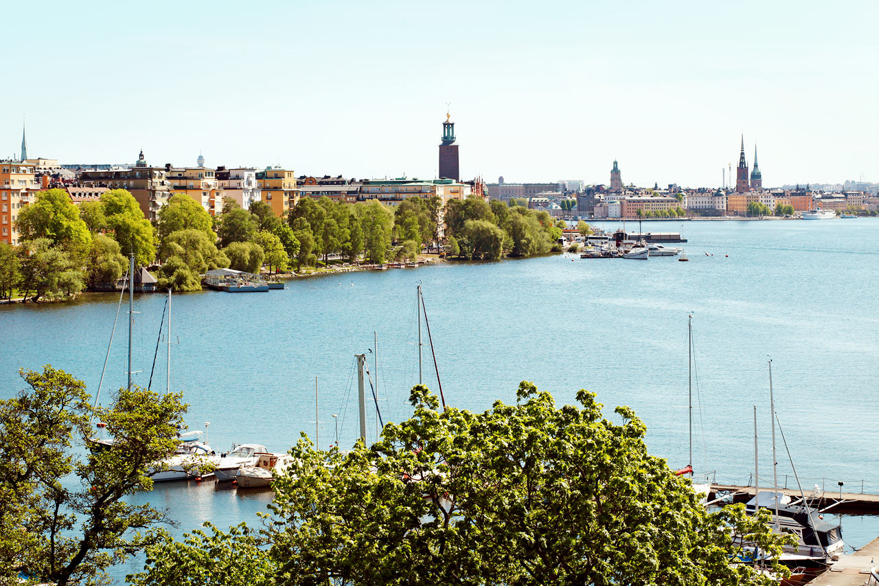 Näkymä Västerbron-sillalta