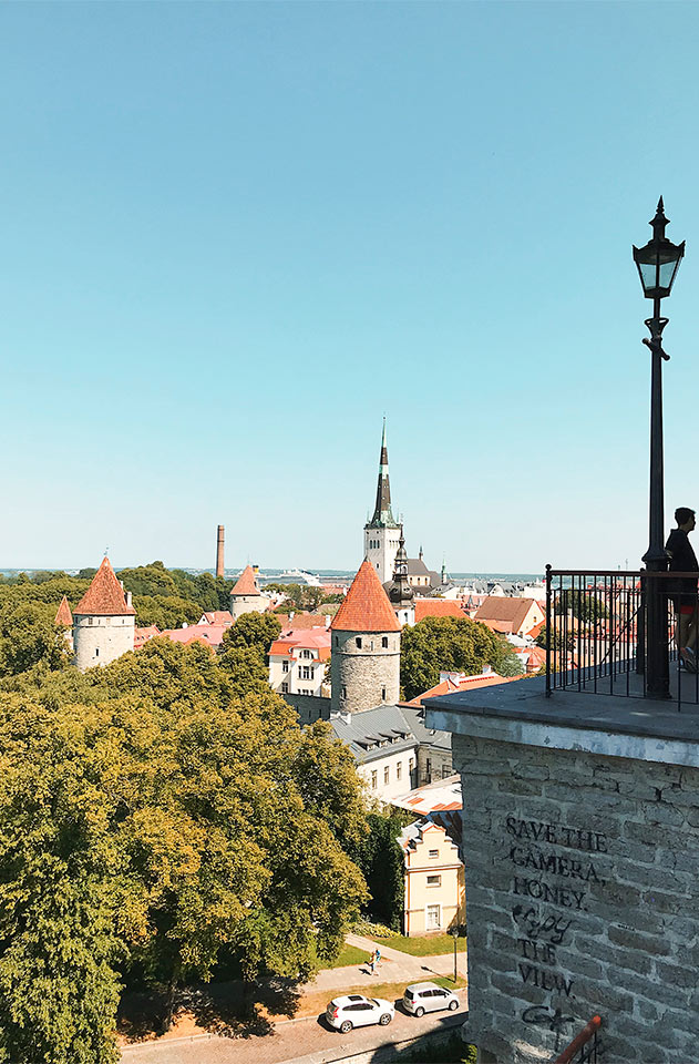 Näkymät Toompean mäeltä (Toompea)