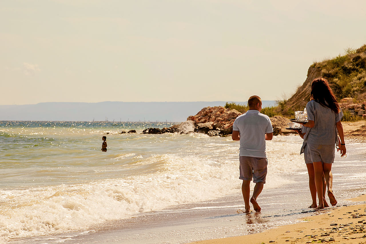 Thracian Cliffs Golf & Beach Resortin vieressä oleva ranta